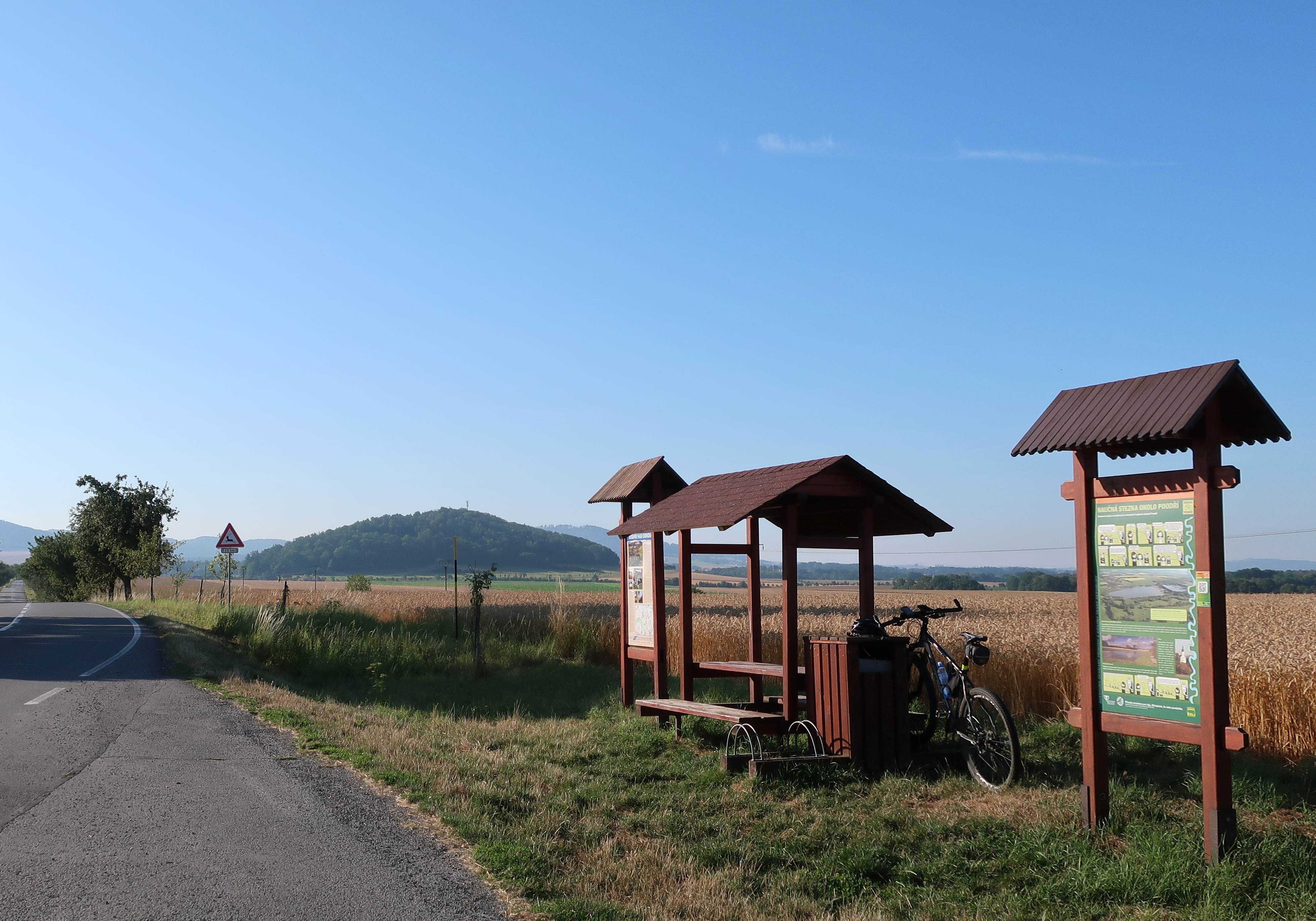 Zastavení s odpočívkou v Jeseníku nad Odrou