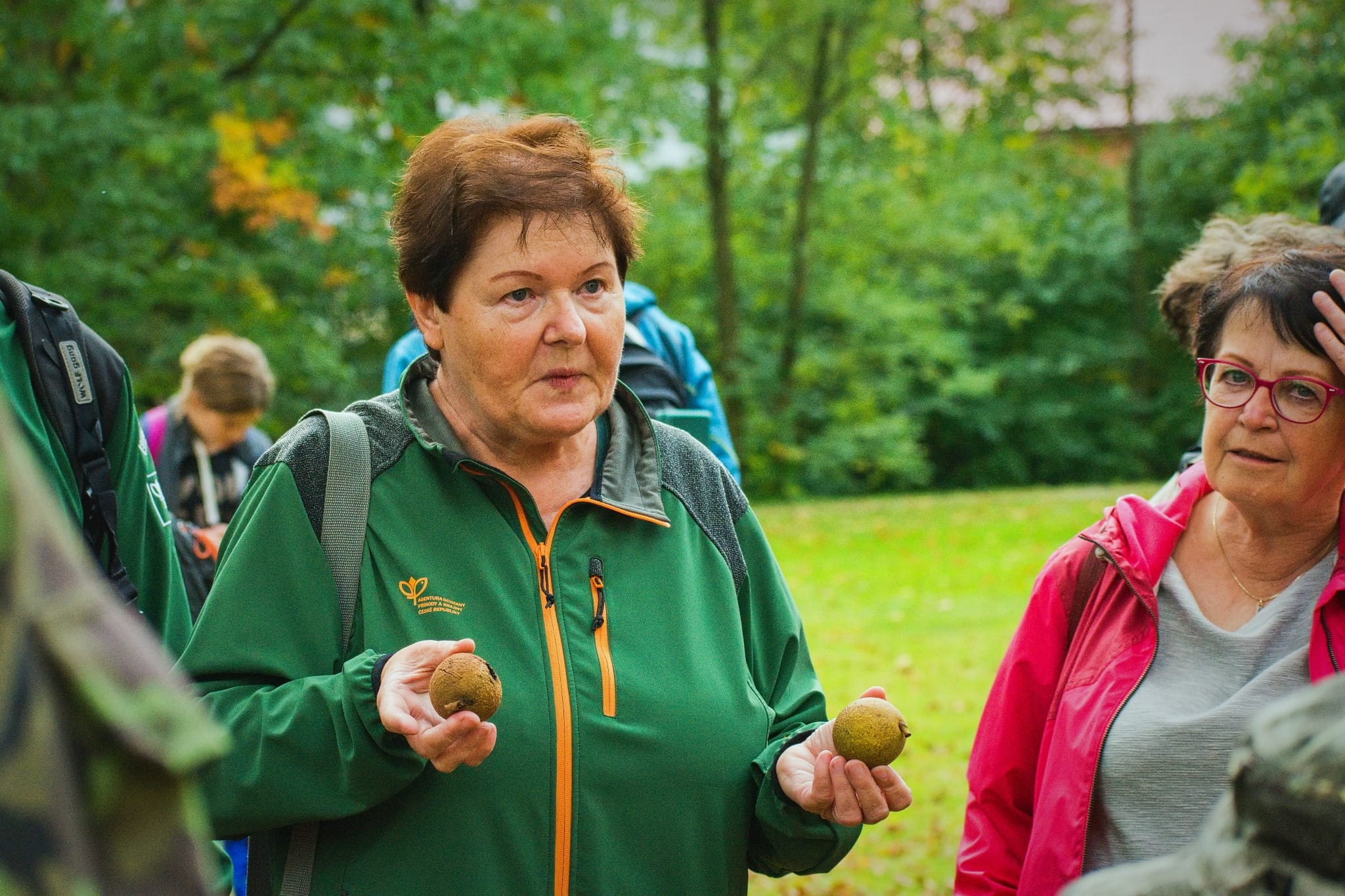 Průvodkyně Eva Mračanská.