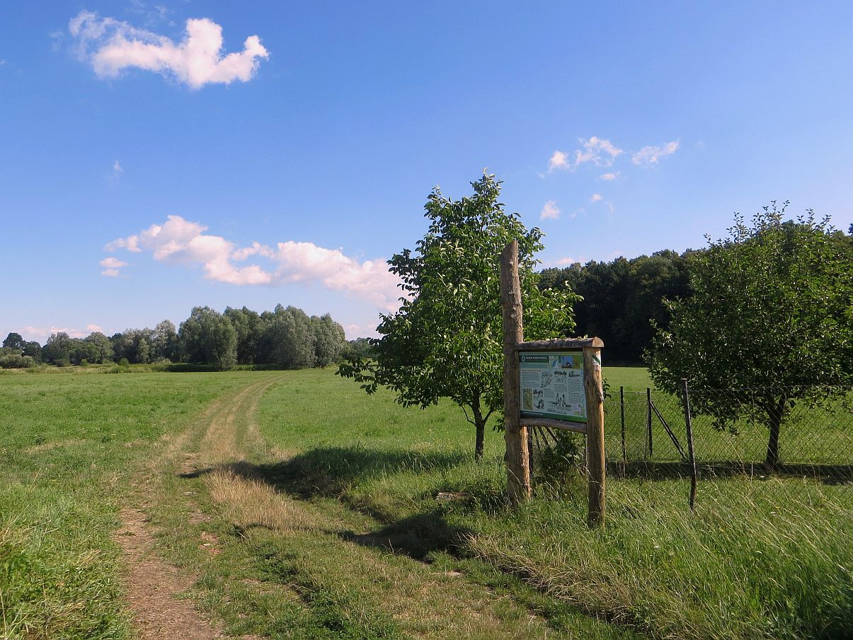 panel naučné stezky